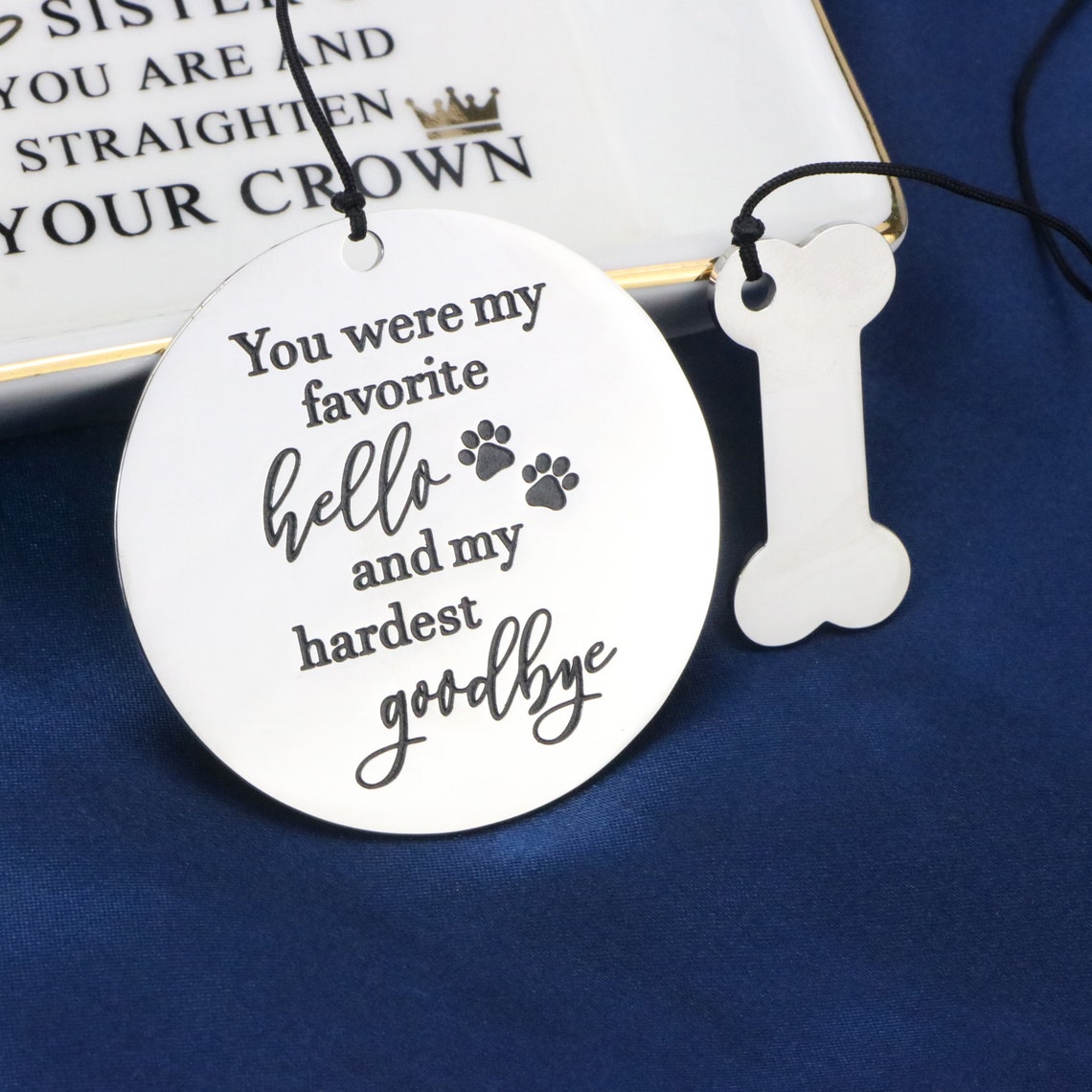 Dog Memorial Wind Chime Pet Memorial Gift Loss of Pet