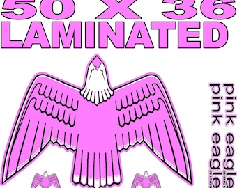 Jeep Pink Eagle Edition sticker decal graphic