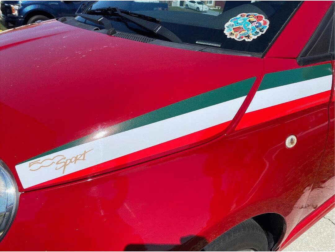 Drapeau Fiat Coupé Pininfarina – Bannière Polyester Bleue – Neuf