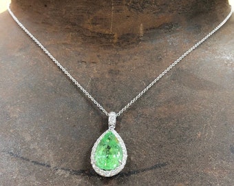 GIA paraiba necklace