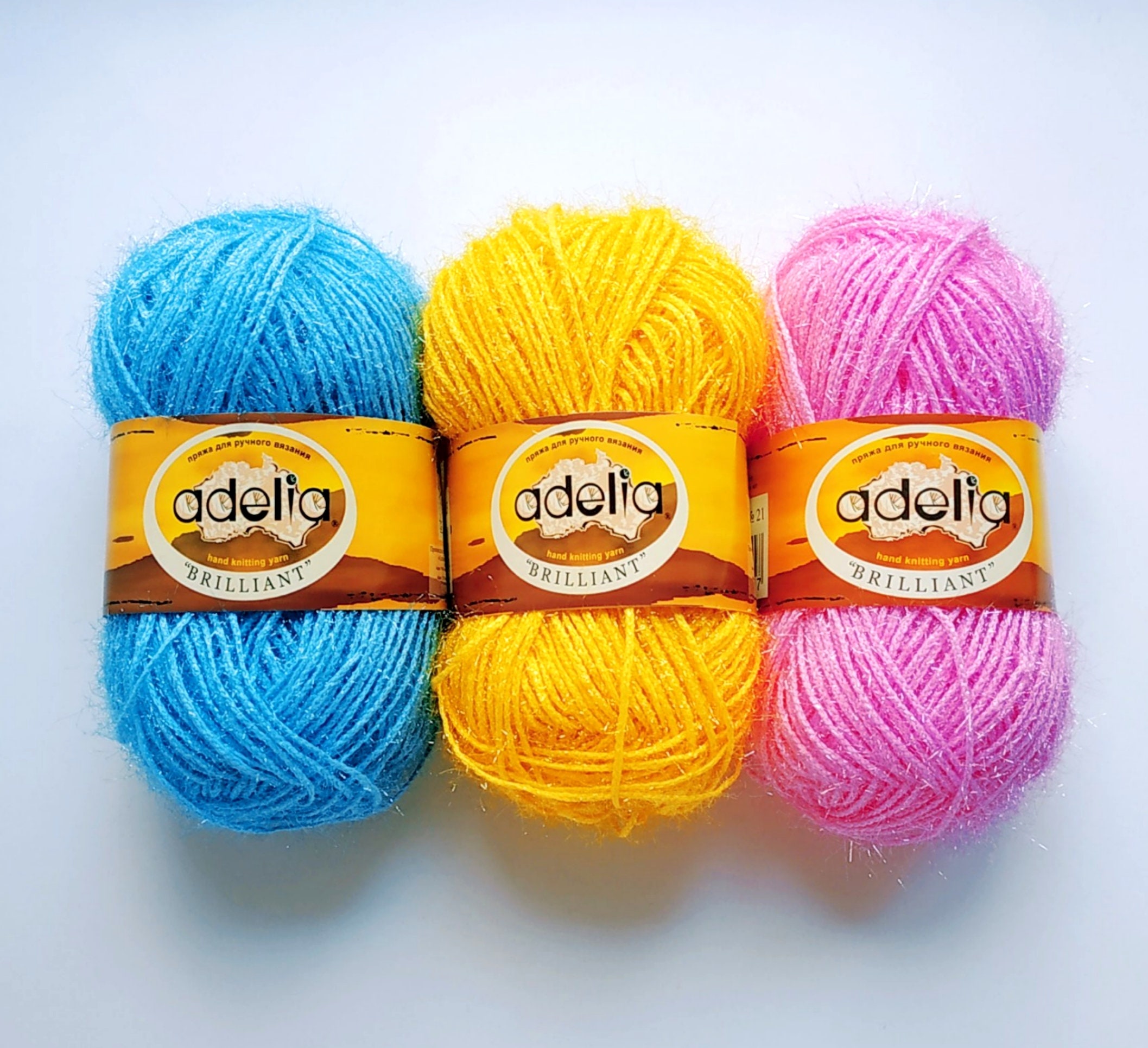 Пряжа Adelia Brilliant Купить
