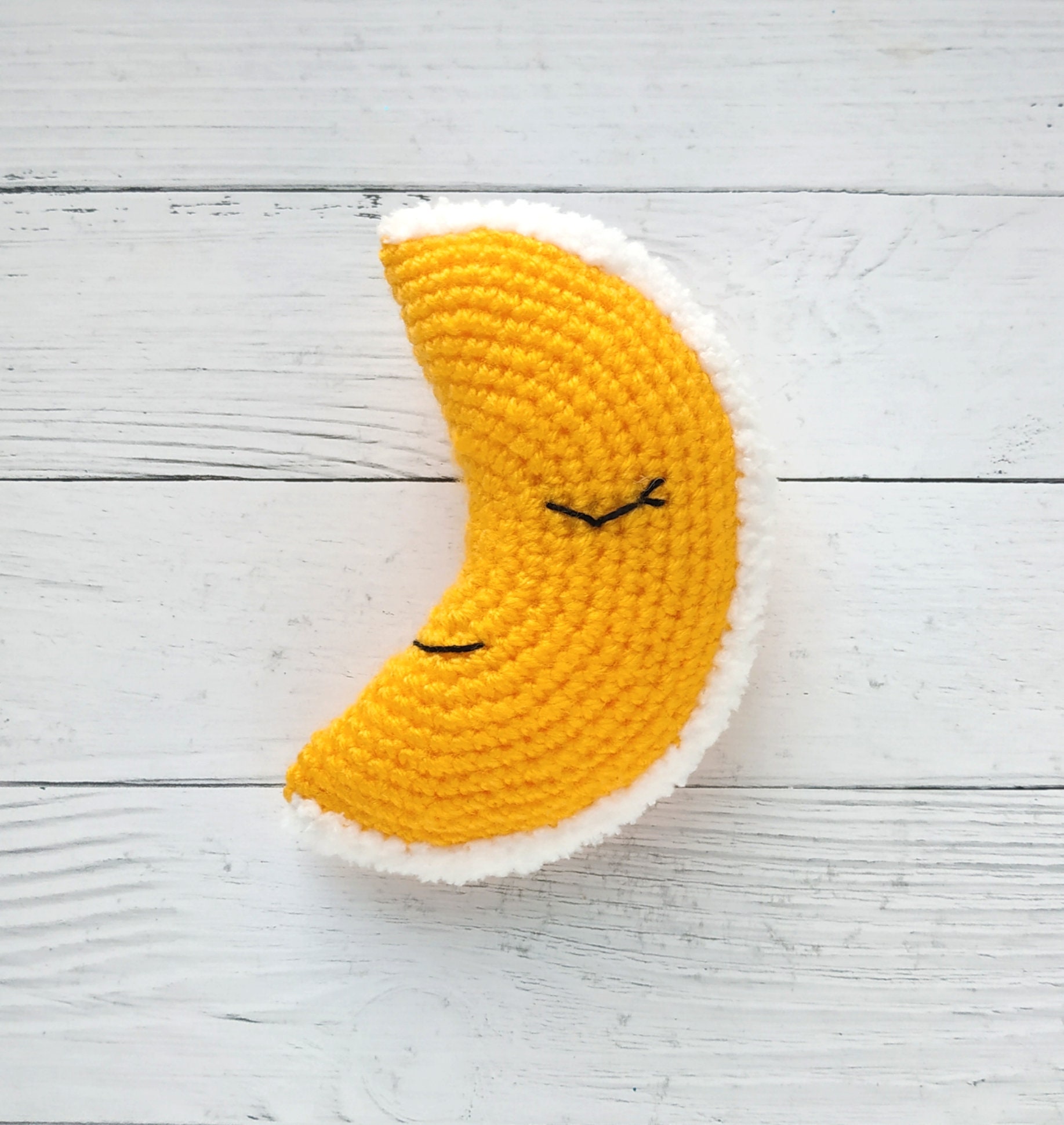 FREE CROCHET CRESCENT pattern Moon Amigurumi toy Pdf Etsy