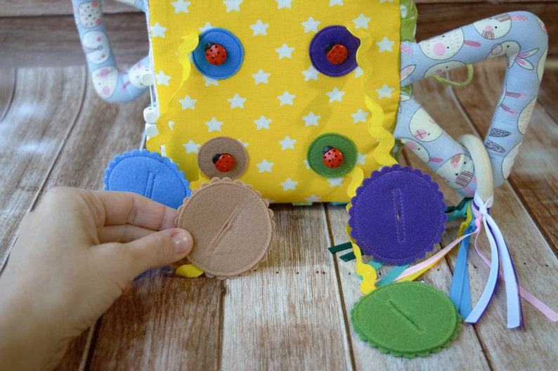 Educational toys Sensory toys Infant toys Activity cube Busy Etsy