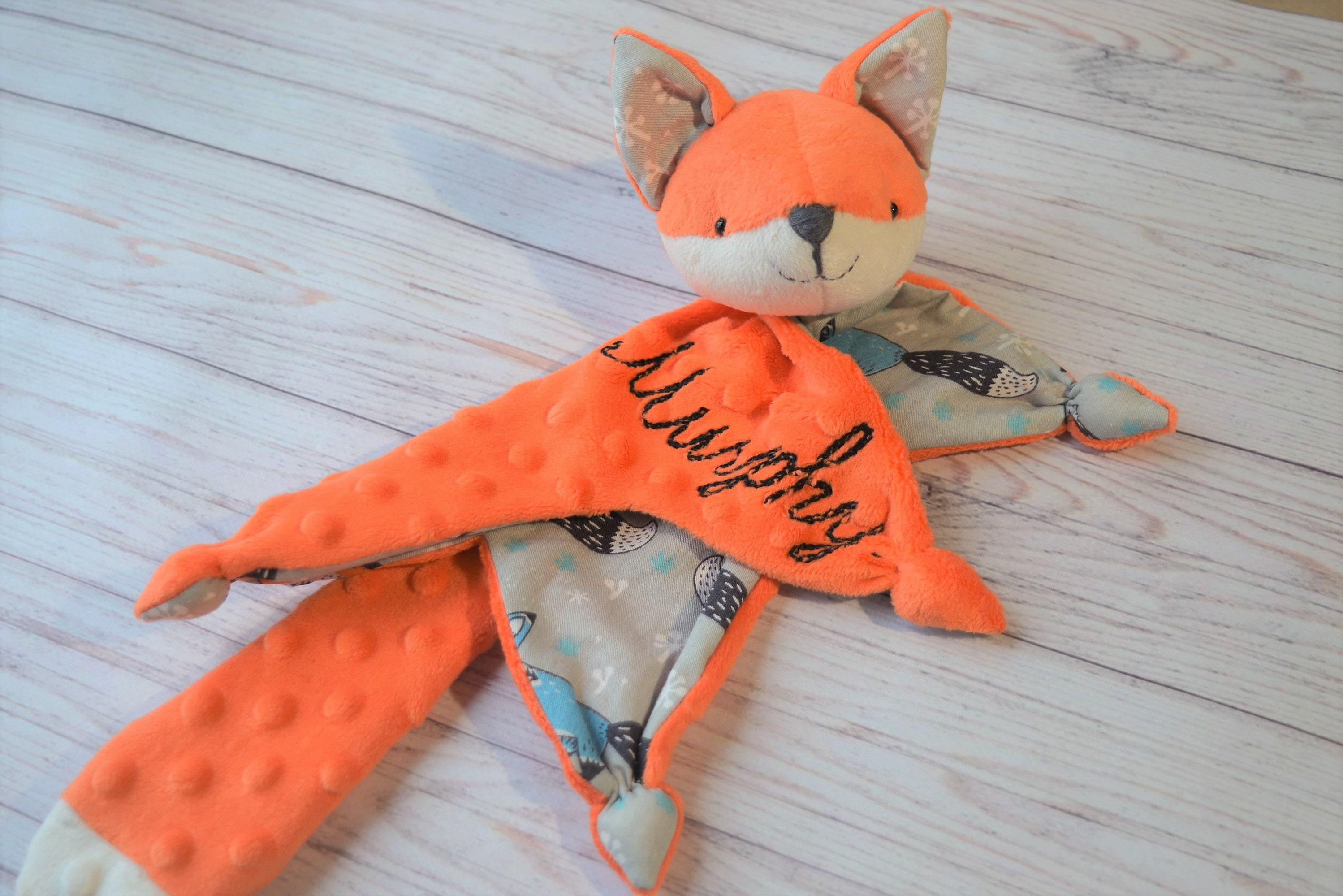 Fox baby Fox baby gifts Security blanket Fox toy Fox baby Etsy