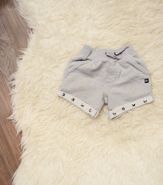 distressed sweat shorts