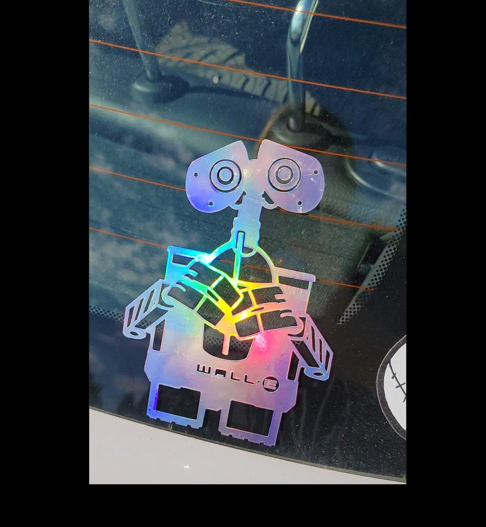 WallE Bumper Sticker Car Decal Walle and Eve Disney Bumper Etsy