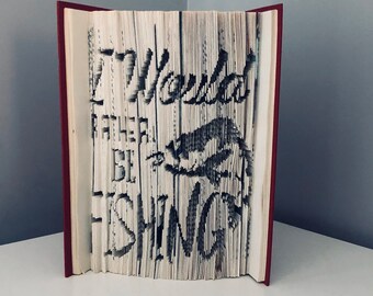 Fishing Book folding pattern