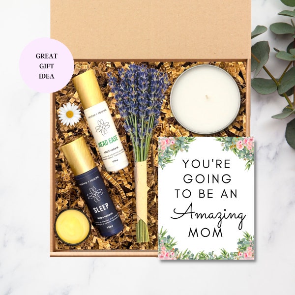 New Mom Care Package | New Mom Gift Box | Expecting Mom Gift Basket | Postpartum Care Package | New Mom Gift | Amazing Mom Gift