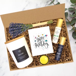 Happy Birthday Gift Box | self care gift box | birthday card | 21st birthday gift for her | boyfriend birthday gift | gift for best friend