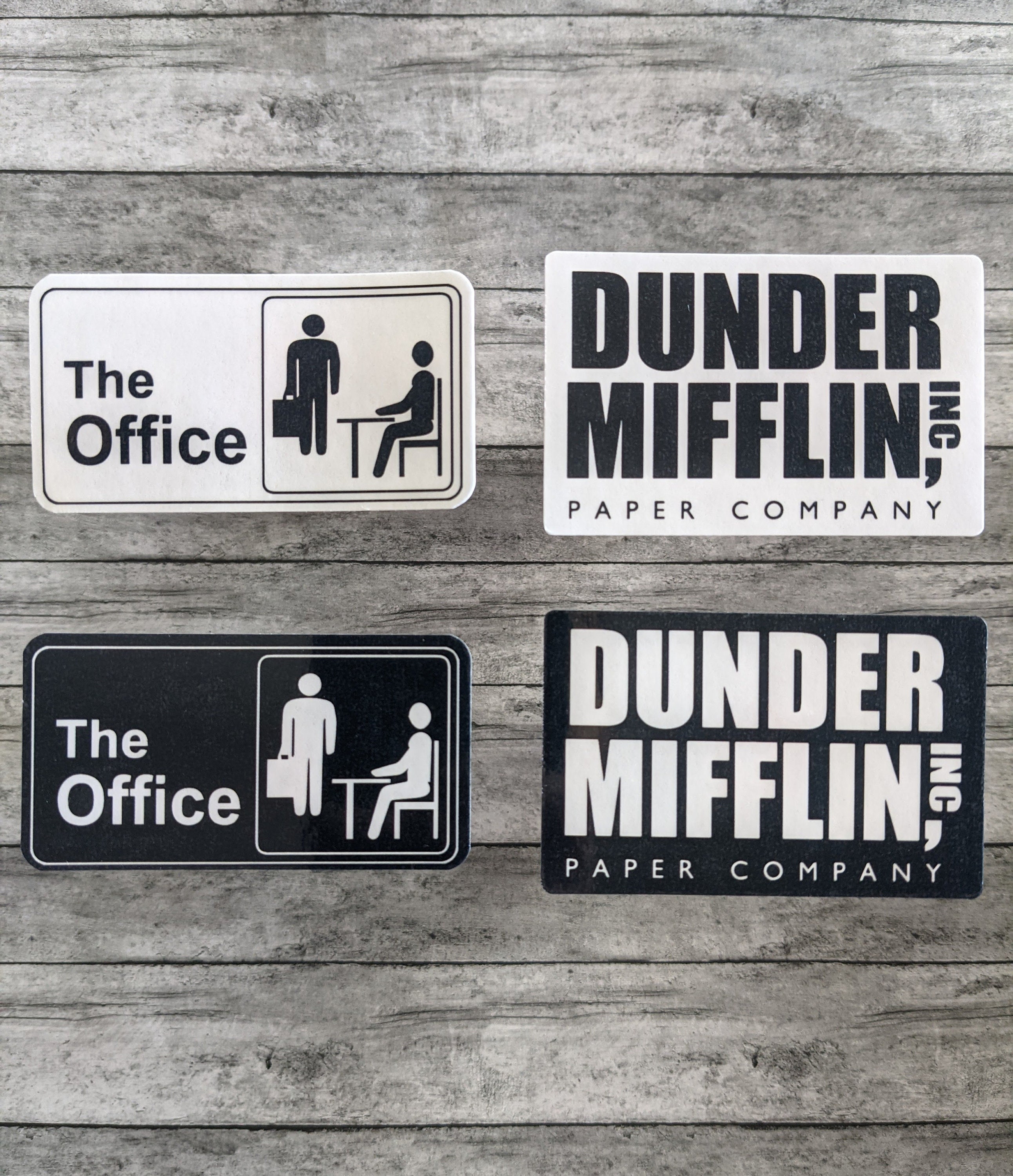 NBC The Office Dunder Mifflin Paper Company Box Logo Embroidered Iron on  Patch