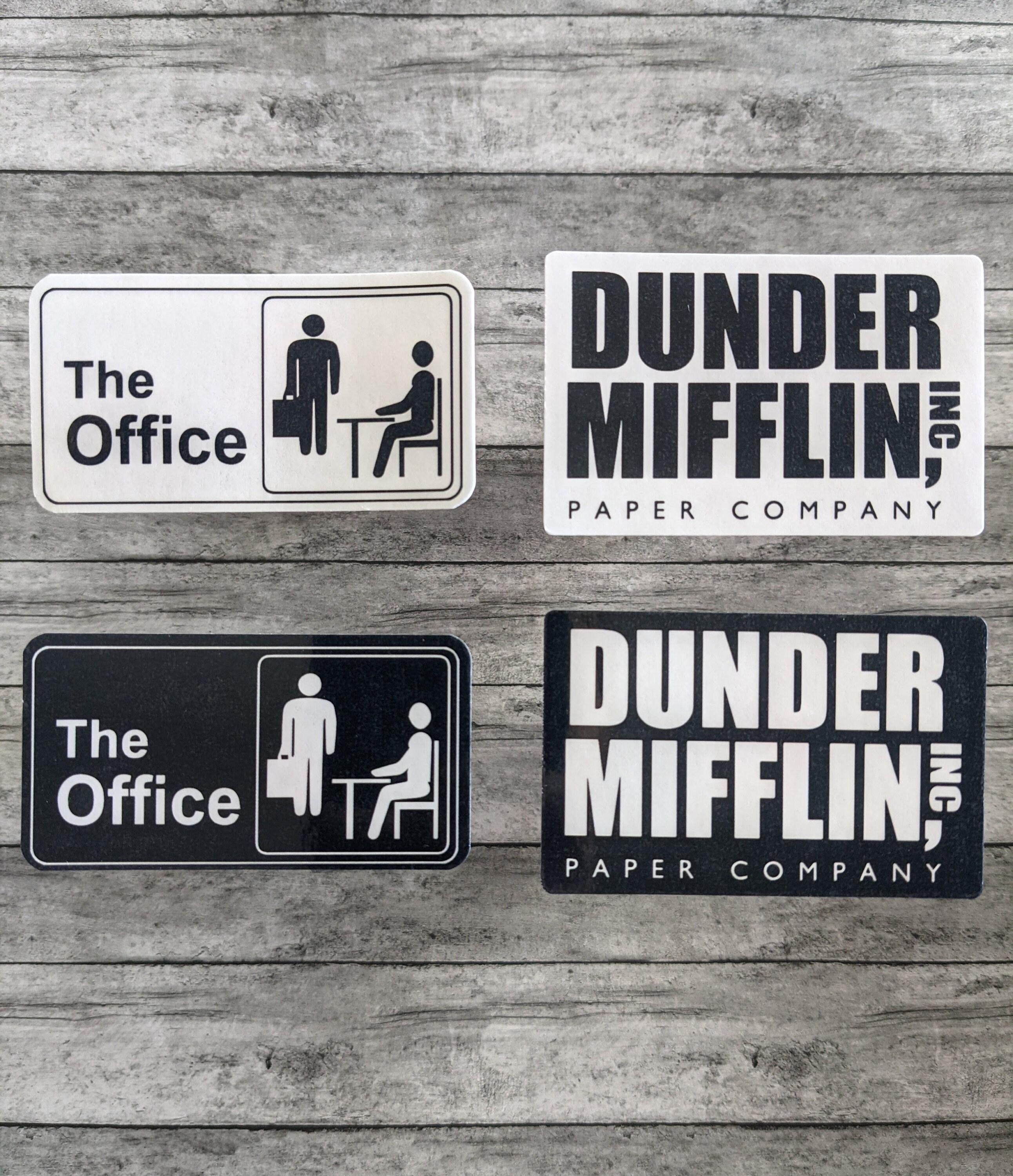 The Office Dunder Mifflin Logo Enamel Pin | Perfect Gift For Fans Of The  Office