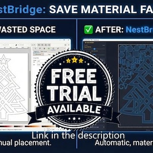 NestBridge Pro: Software de anidamiento inteligente para CNC, plasma y láser. Limpieza de vectores sucios, anidamiento automático de SVG y ahorro de material.
