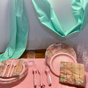 Wooden Flower Party Pack