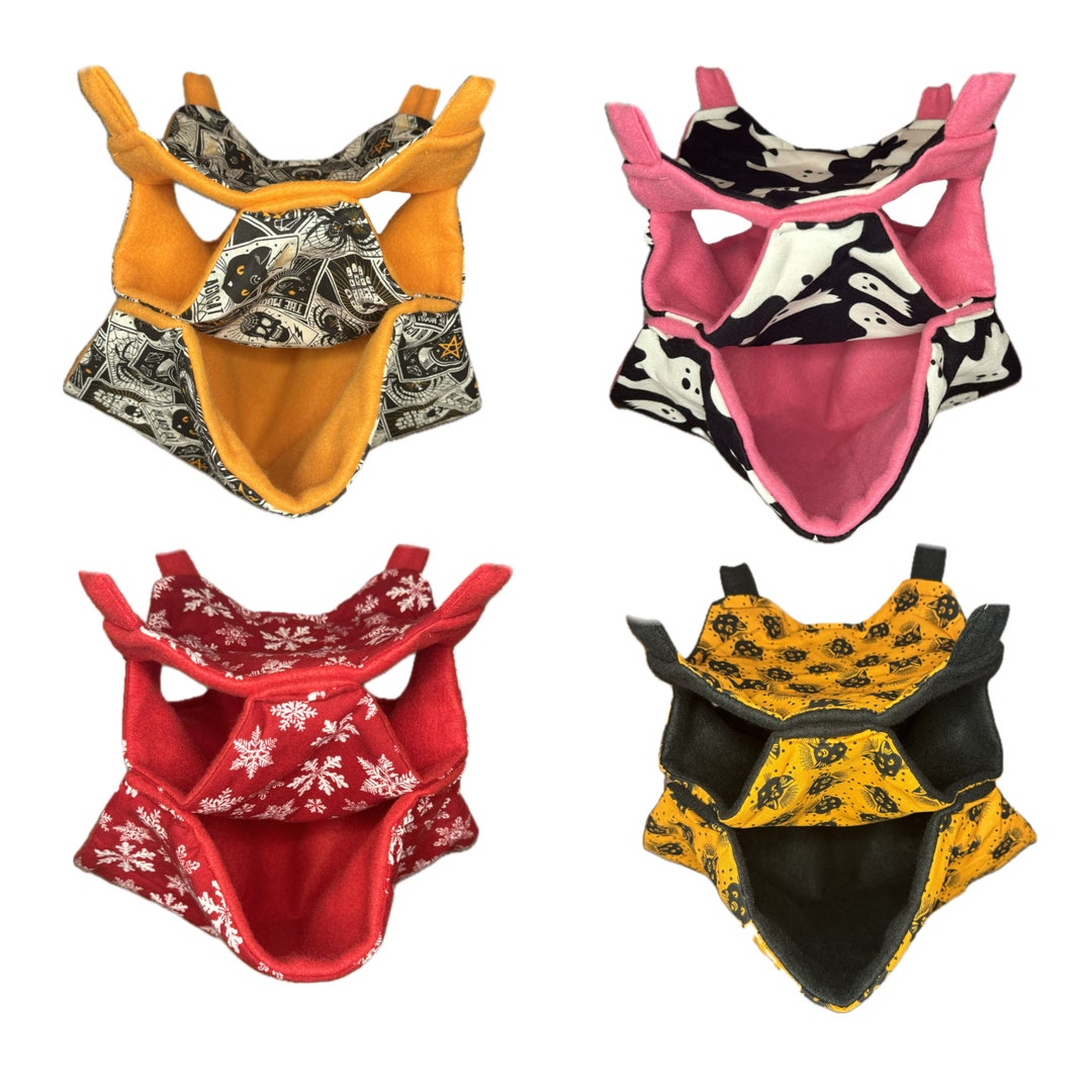 3 Tier Small Animal Hanging Hammocks With Soft Fleece for Rats