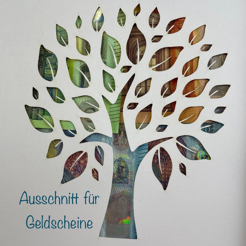 personalisiertes Geldgeschenk Erstkommunion Konfirmation Jugendweihe Konfirmation Firmung Kommunion Lebenswende Baum des Lebens 020 Bild 2