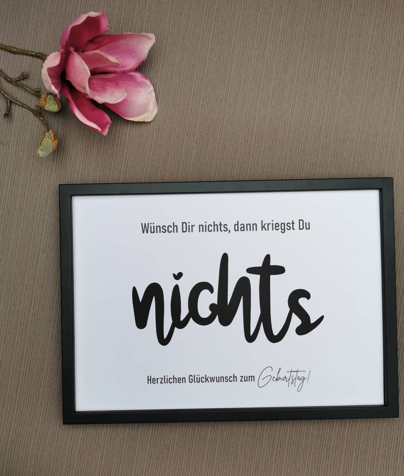 Personalisiertes geldgeschenk nichts geburtstag Etsy
