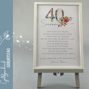 Geldgeschenk Geburtstag personalisiert jede Zahl ist möglich 101