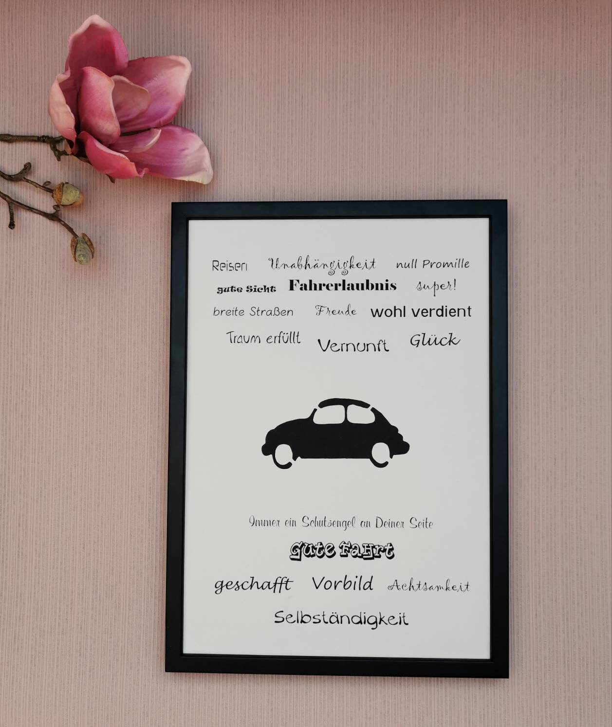 Geldgeschenk gutschein auto führerschein geschenk reisekasse Etsy