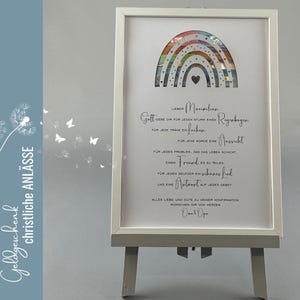 personalisiertes Geldgeschenk REGENBOGEN Konfirmation Kommunion Firmung Jugendweihe 048