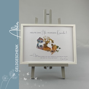 Personalized money gift for high school graduation year 2026 in Canada, year abroad 070 image 1