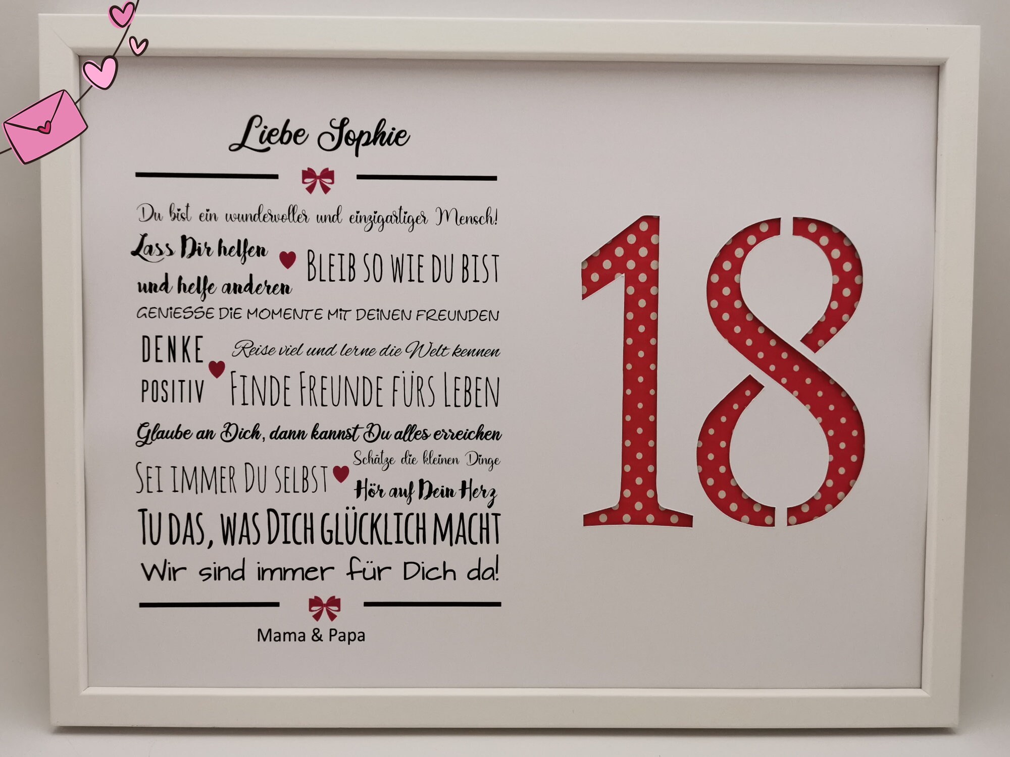Geldgeschenk 18. Geburtstag Sprüche die dem Geburtstagskind Etsy