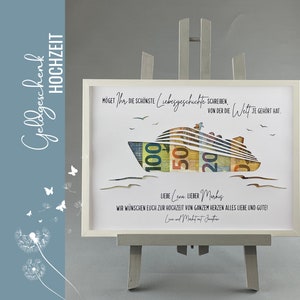 personalized cash gift cruise wedding honeymoon trip world trip marriage ceremony marriage 099