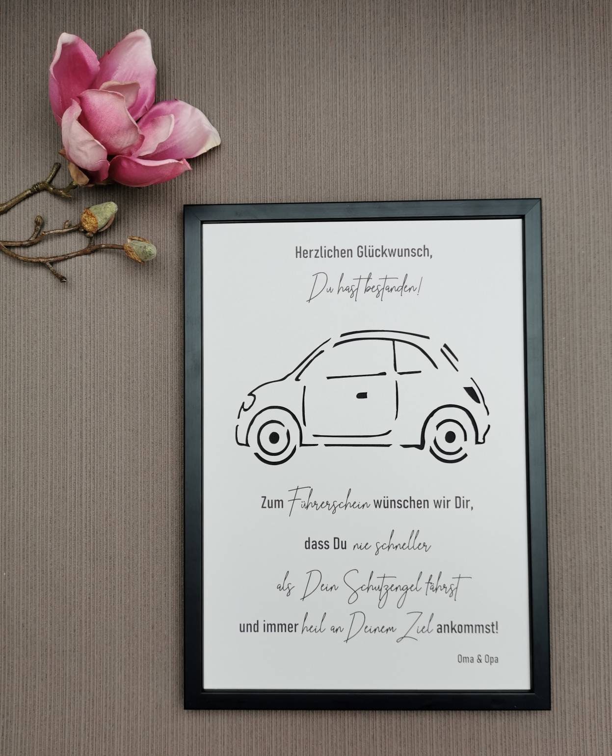 Geldgeschenk Führerschein personalisiert Zuschuss für Benzin Etsy
