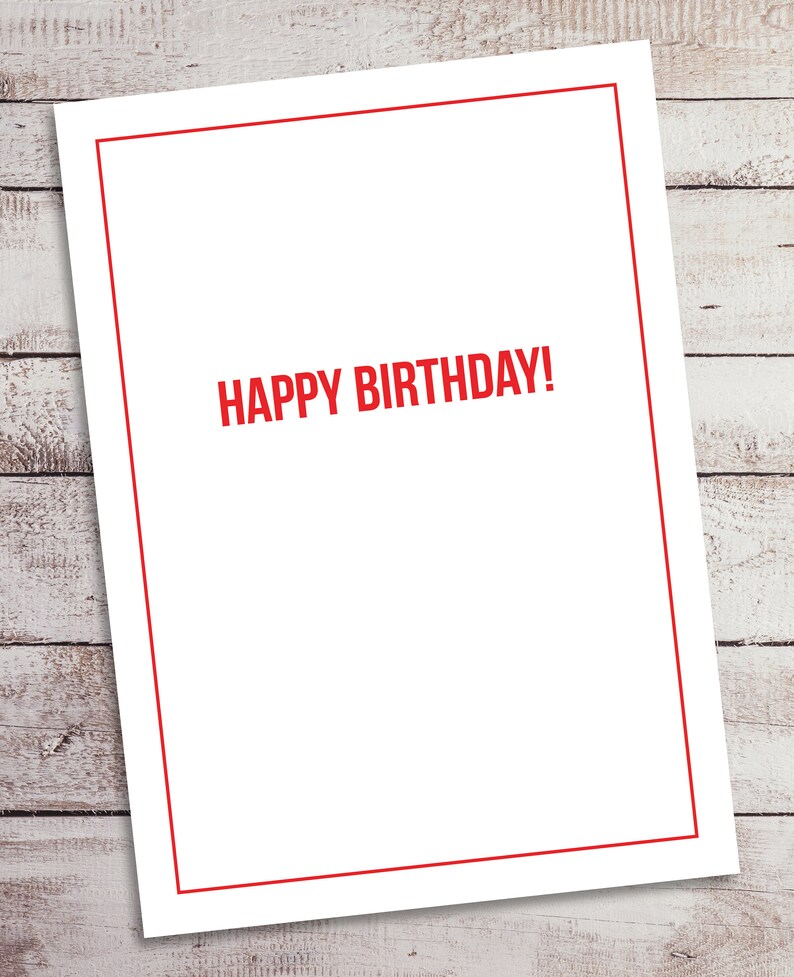 Handmaid&rsquo;s Tale Birthday Card - Instant Download - Etsy