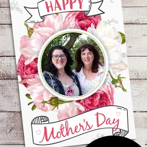 Custom Photo Mother's Day Card with Photo Touch-Up - DIGITAL FILE ONLY
