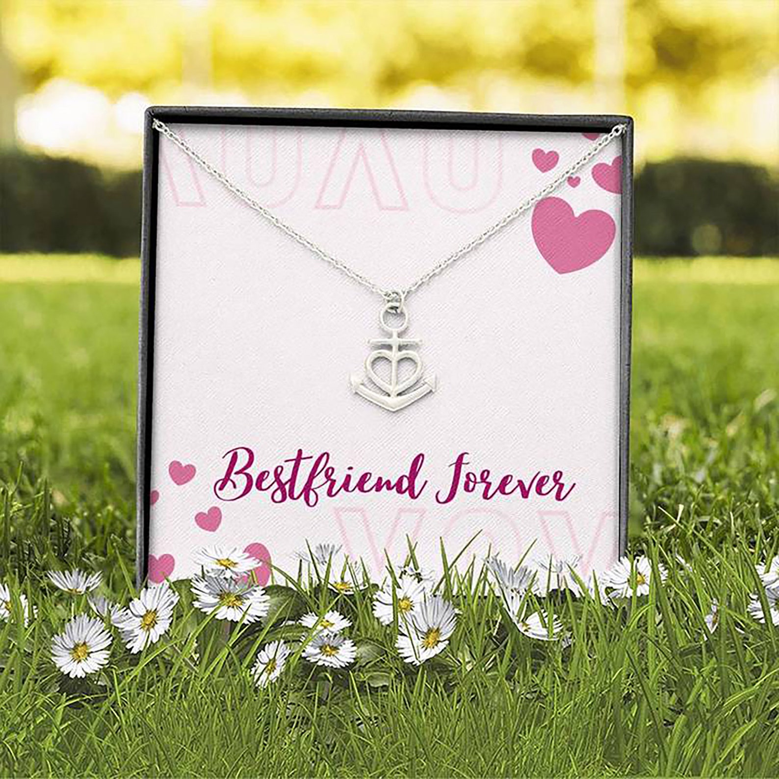 Bestfriend Forever Freundschaft Anker Anhänger Etsy