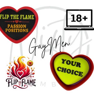 Passion Positions for Men - Romantic & Intimate Token Game for Gay Couples | Date Night Fun, Perfect LGBTQ+ Anniversary Gift