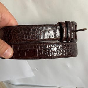 Ralph Lauren Alligator Belt - Etsy