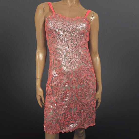 beaded mesh dress Colors 3148