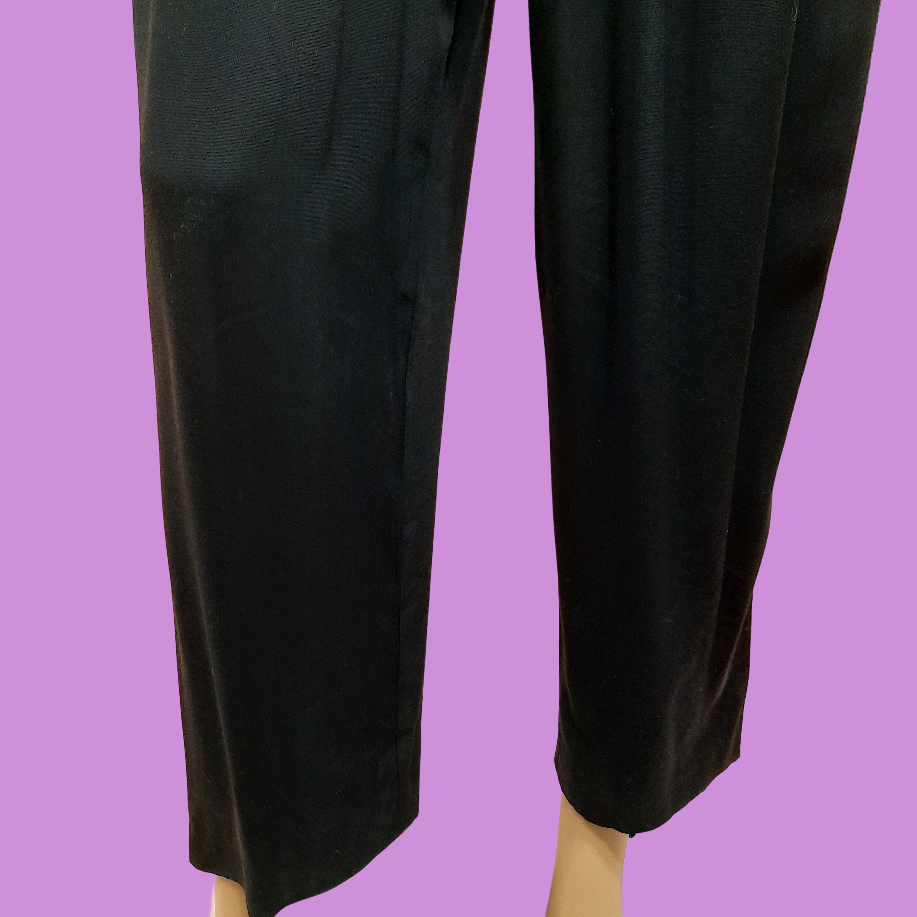 Buy Vintage Joseph Ribkoff Black Belted Jumpsuit US Size 10 Online