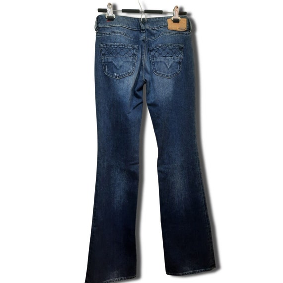 Y2K Diesel Industry Low Rise Bootcut Jeans Deadst… - image 6