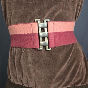 80s Wide Pink Belt - Etsy display picture 3