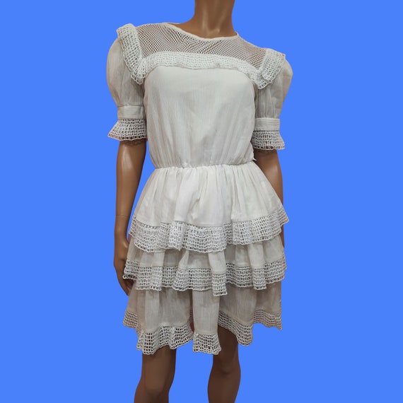 Cole Lace Overlay Mini Dress