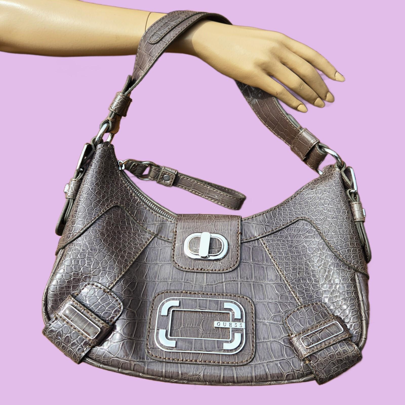 00's guess leather hand bag grunge y2k - メルカリ