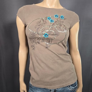 Y2K fairy grunge leopard sweat Y2k Fairy Grunge Graphic Long