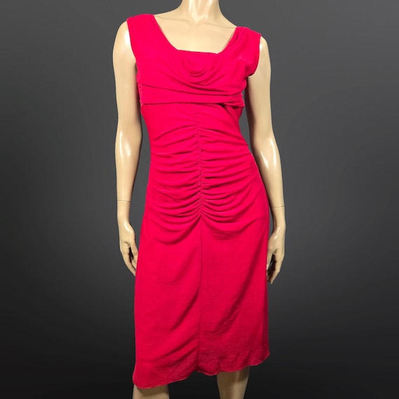 le chateau red dress Halter Neck Sequin Gown