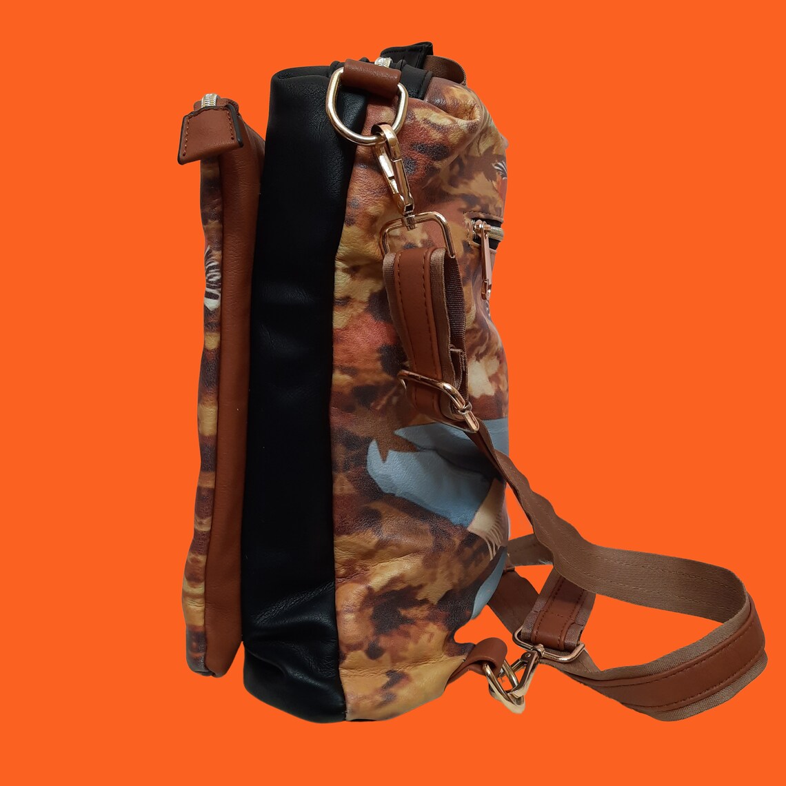 Y2K Vegan Faux Leather Backpack Cute 2000s Girl Fall Autumn Etsy