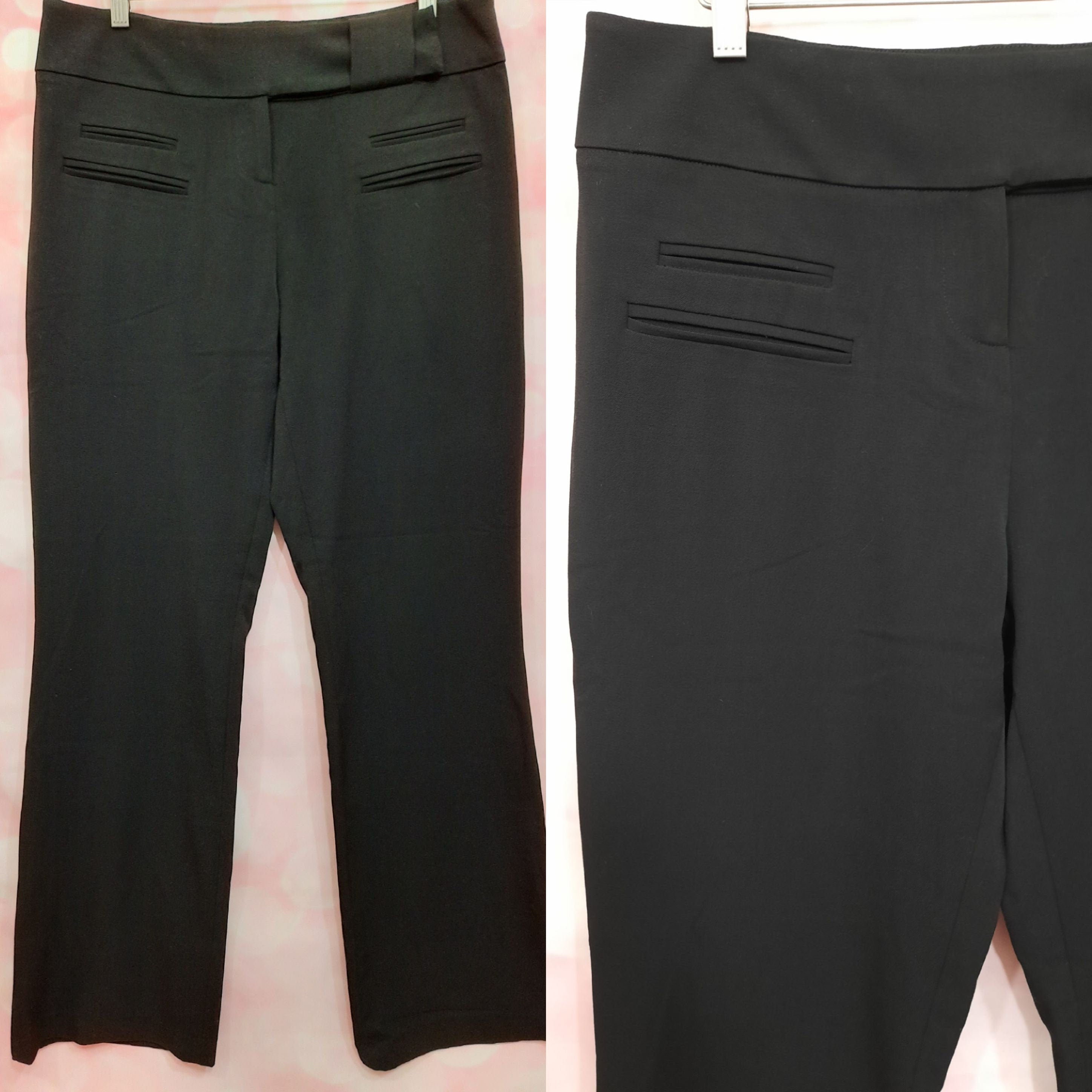 Vintage 90s Y2K Cache Pants / Mid Rise 