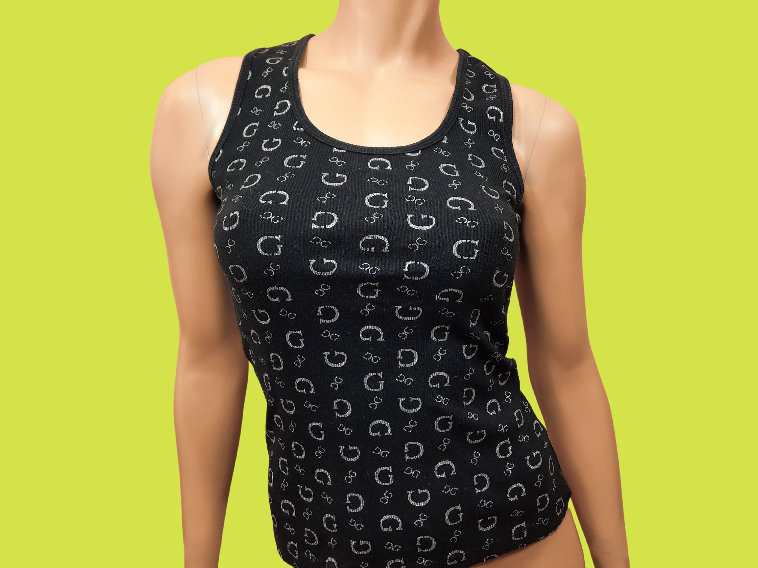 Y2k Ribbed Tank - Etsy