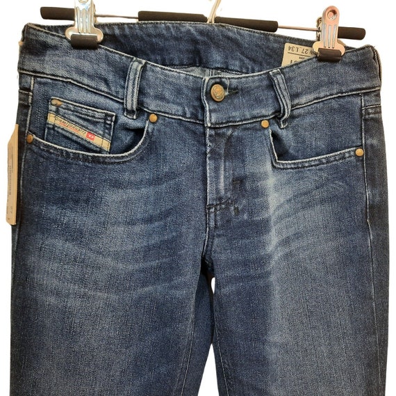 Y2K Diesel Industry Low Rise Bootcut Jeans Deadst… - image 2