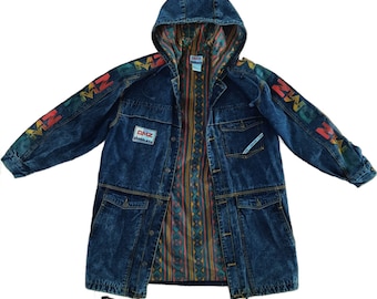 【SATIIIZ】Unbound Denim Patch Hood Satan is Waitin' (2011) The OG patch denim jacket. An
