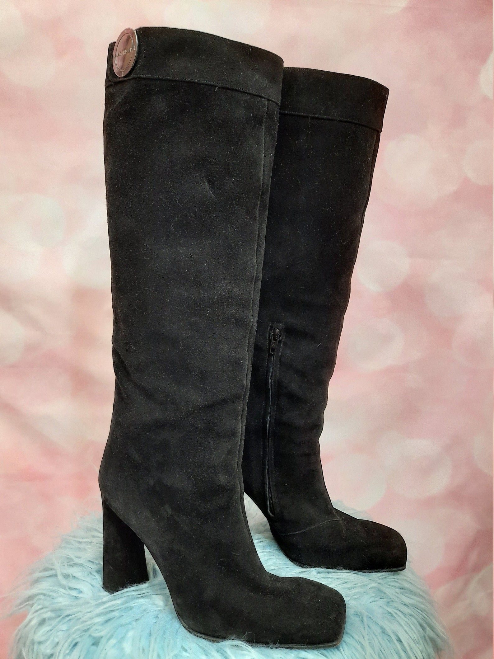 Karl lagerfeld knee high boots sale