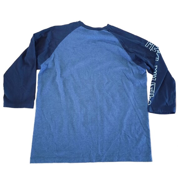 Y2K Metal Mulisha T Shirt Mens L Long Sleeve Baseball Raglan