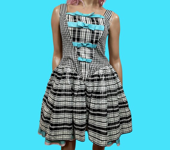 Checkered prom dress cheap