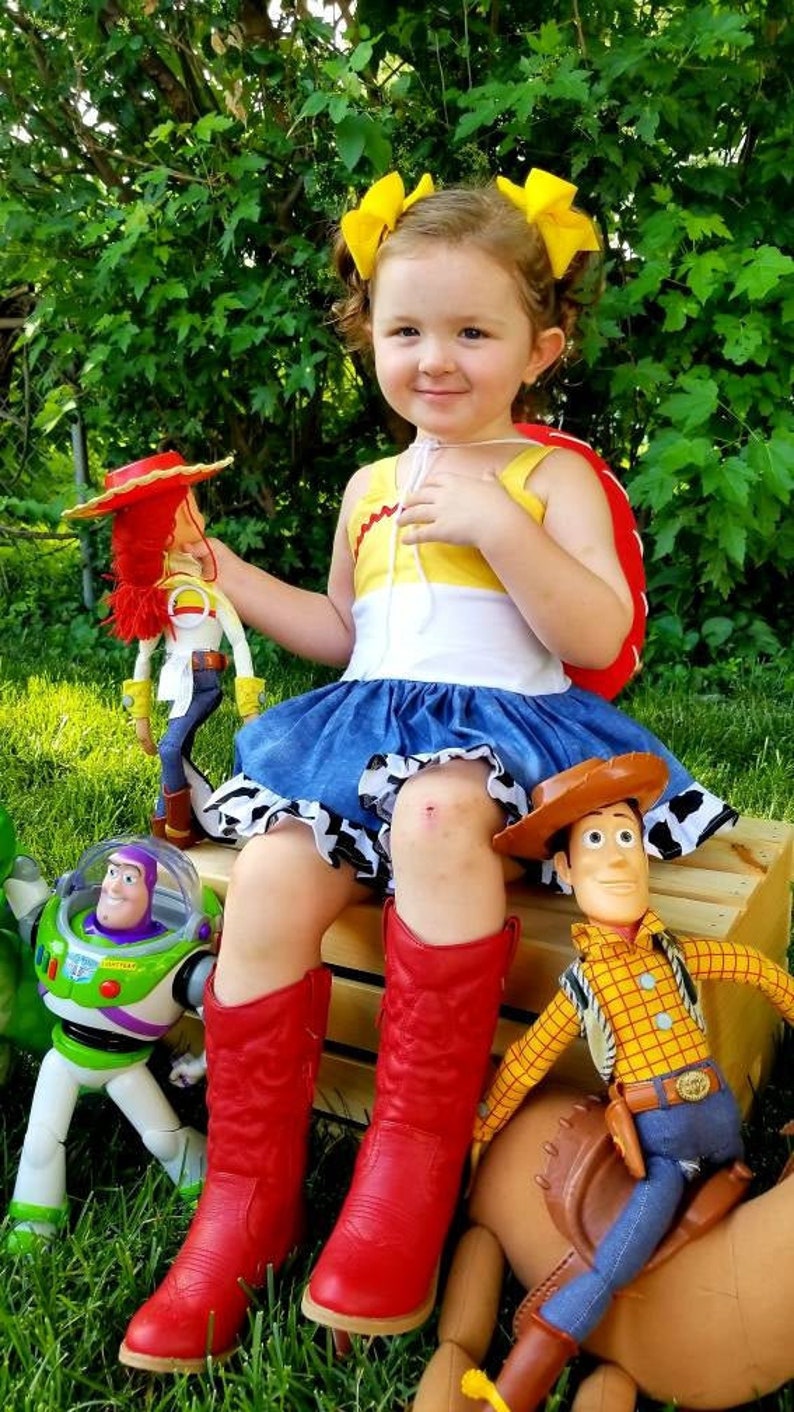 Toy Story Jessie Dress Jessie Costume Disney Dresses Etsy 