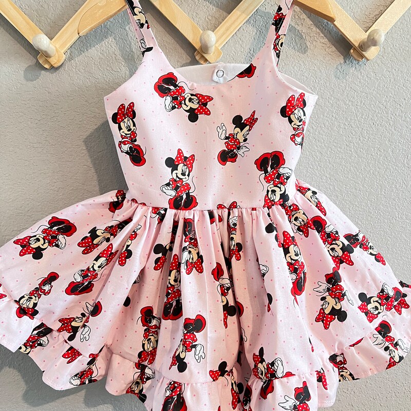 Vestido minnie mouse - Etsy México